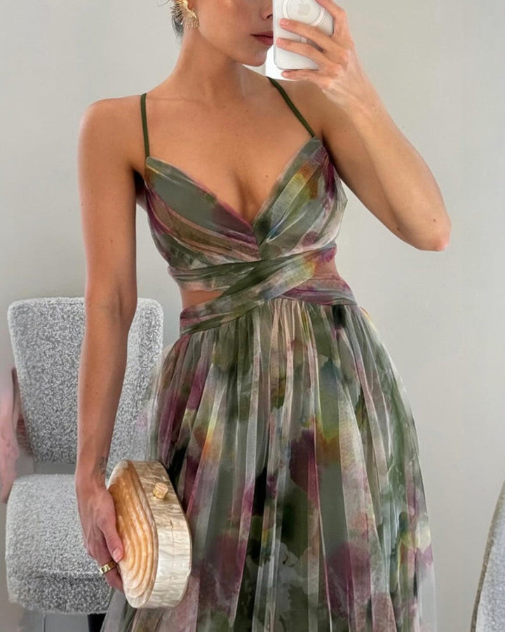 BELLA | ABITO MAXI FLOREALE