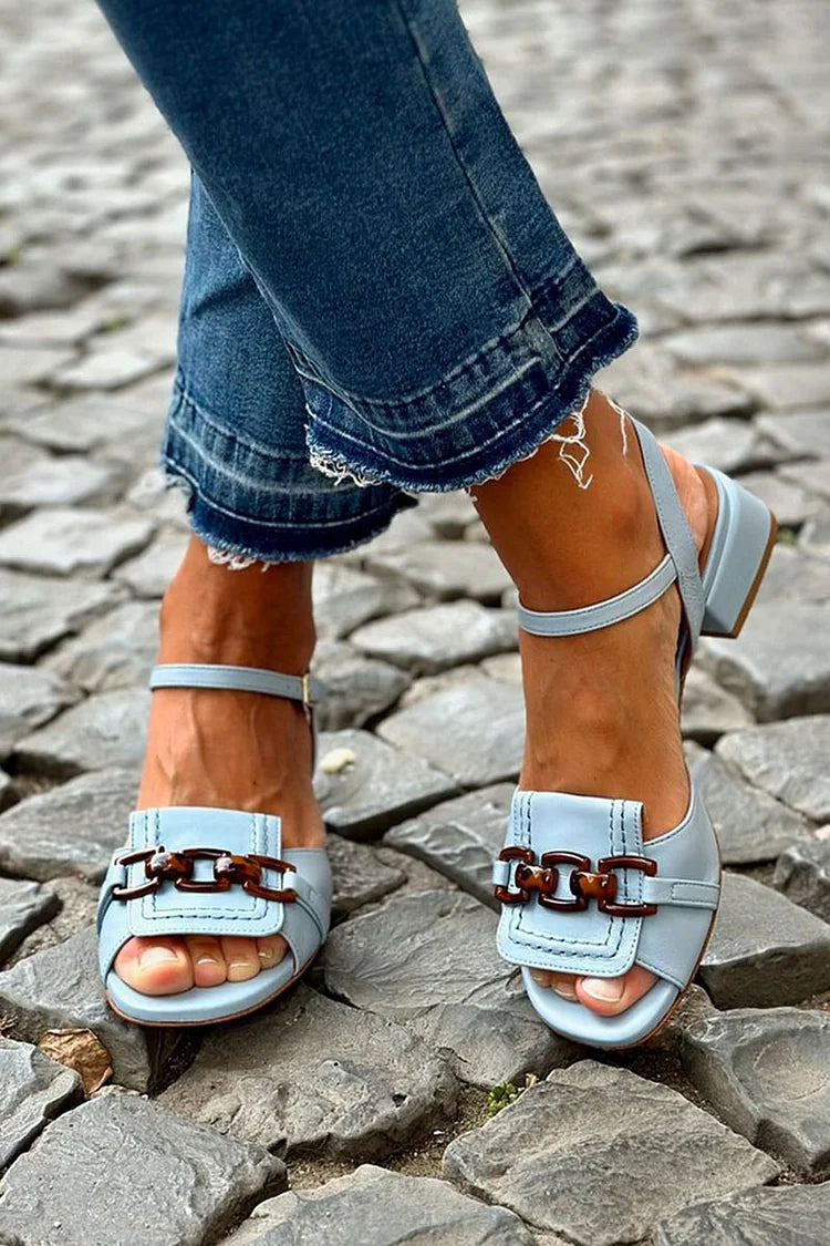Azzurra | Sandali Eleganti Estivi