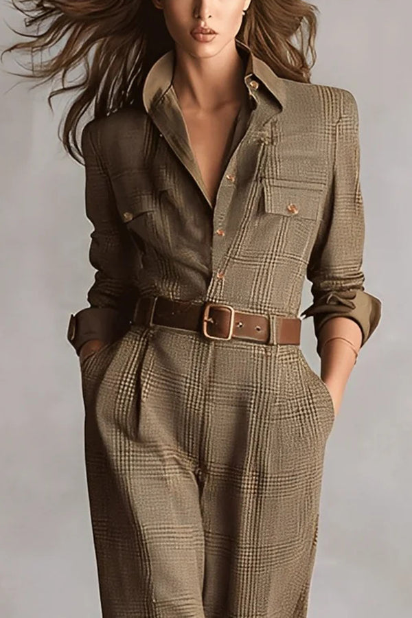 Aubrette | Tuta sartoriale a quadri