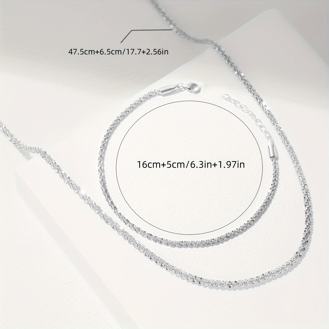Set Collana e Bracciale Minimalista