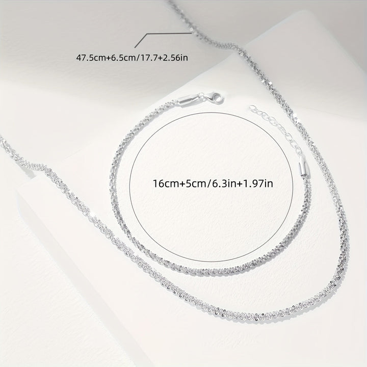 Set Collana e Bracciale Minimalista