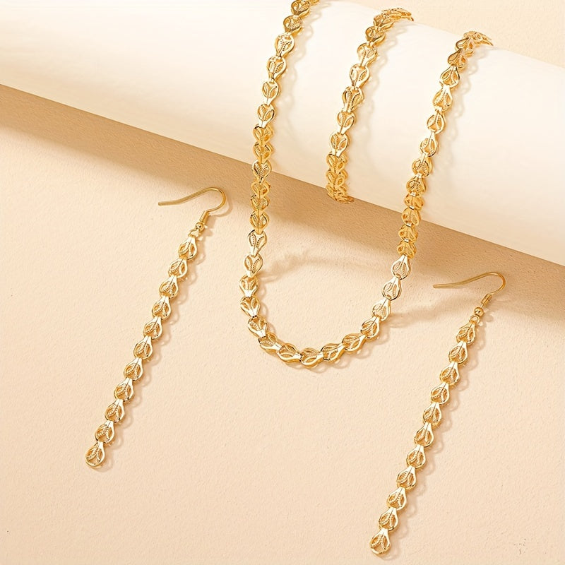 Set di Gioielli Elegante 3 Pezzi
