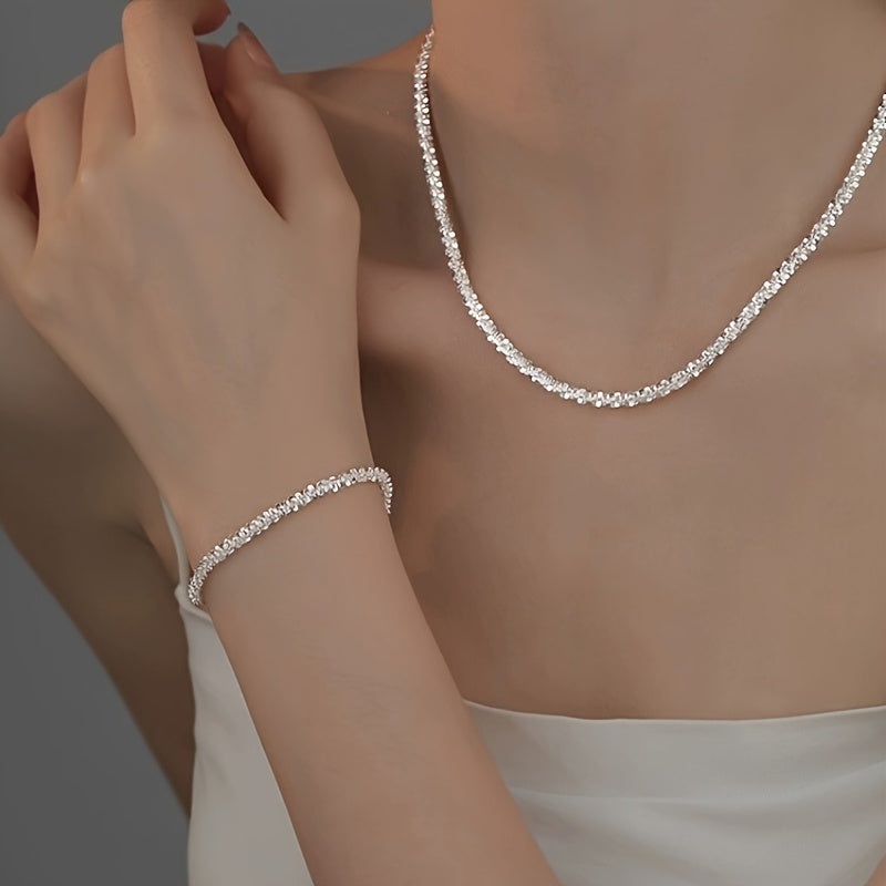 Set Collana e Bracciale Minimalista