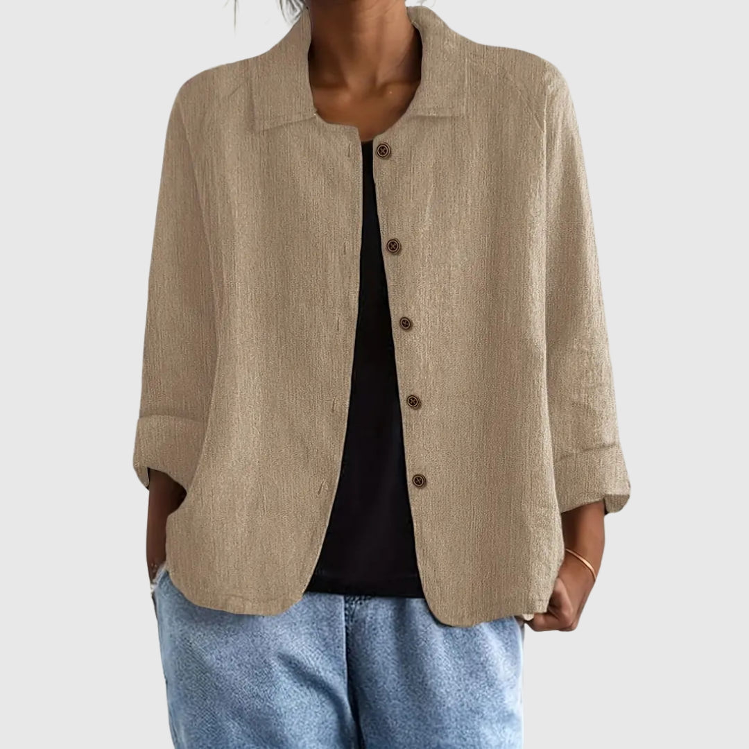 AVENYA | BLUSA CLASSICA IN COTONE