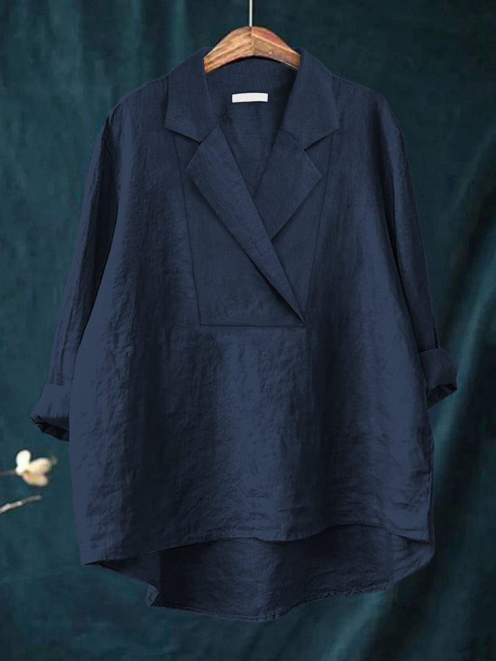CALYSSA | BLUSA CON COLLO A REVERS