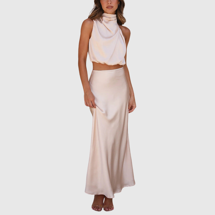 Emily | Set maxi in satin