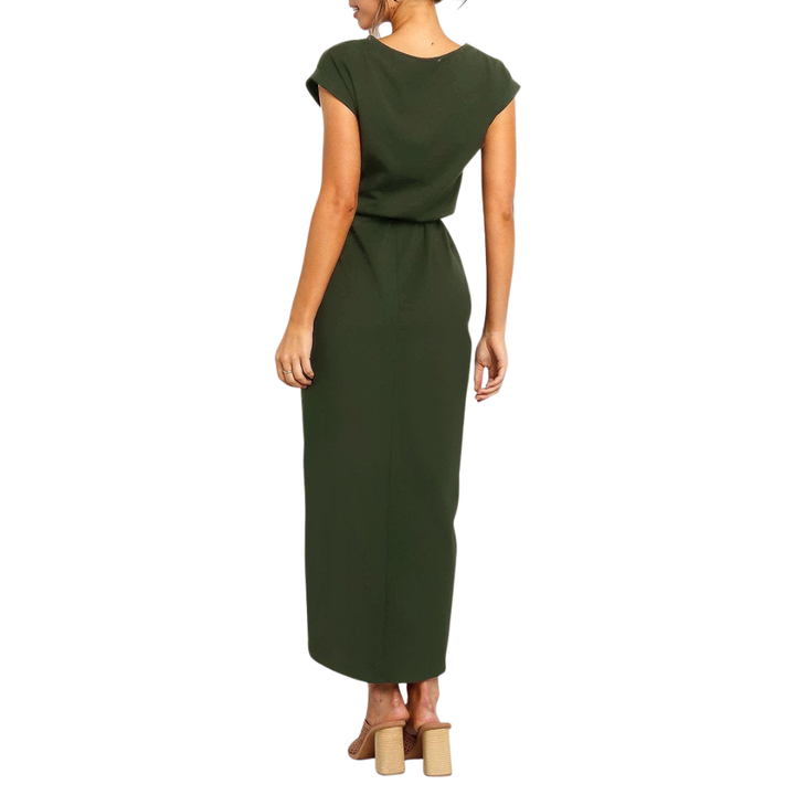 MAELIS | ABITO MIDI CASUAL CON CINTURA