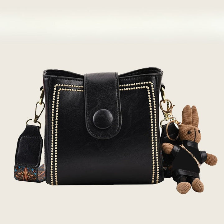 ETHEL | BORSA A SPALLA VINTAGE CON TRACOLLA REGOLABILE