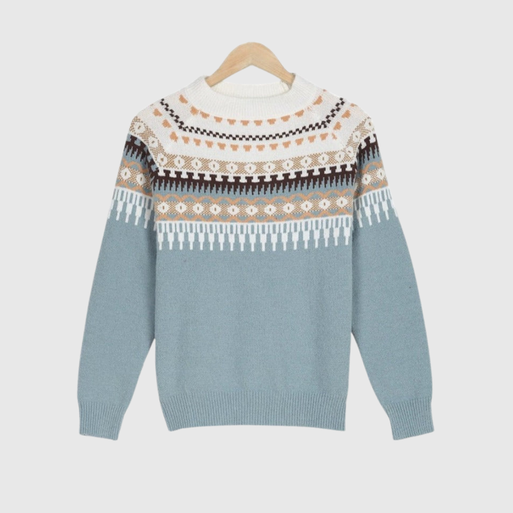 CELESTE | MAGLIONE IN MAGLIA