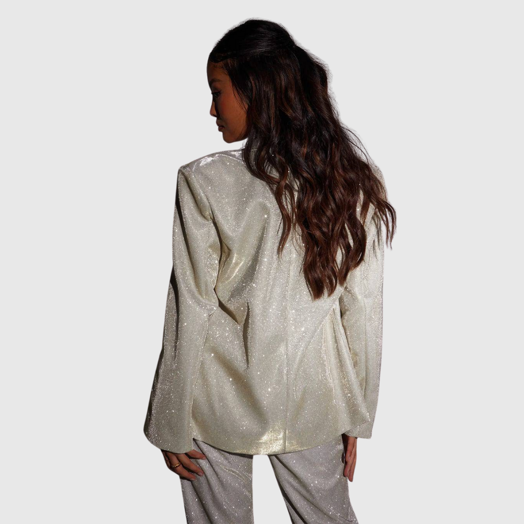 Delphine | Set glitter elegante tre pezzi