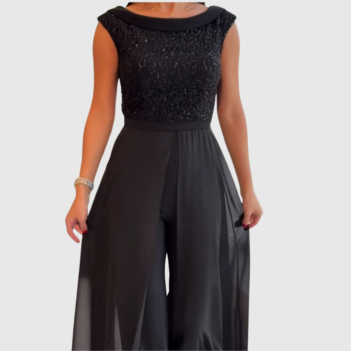 Liliane | Tuta elegante senza maniche