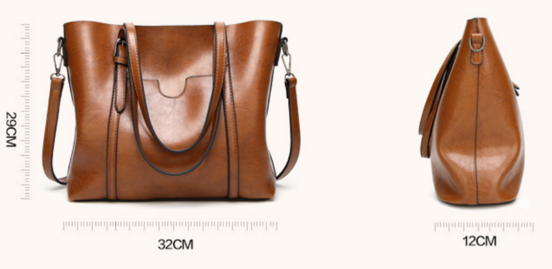 DAPHIRA | BORSA A SPALLA IN PELLE SLEEK