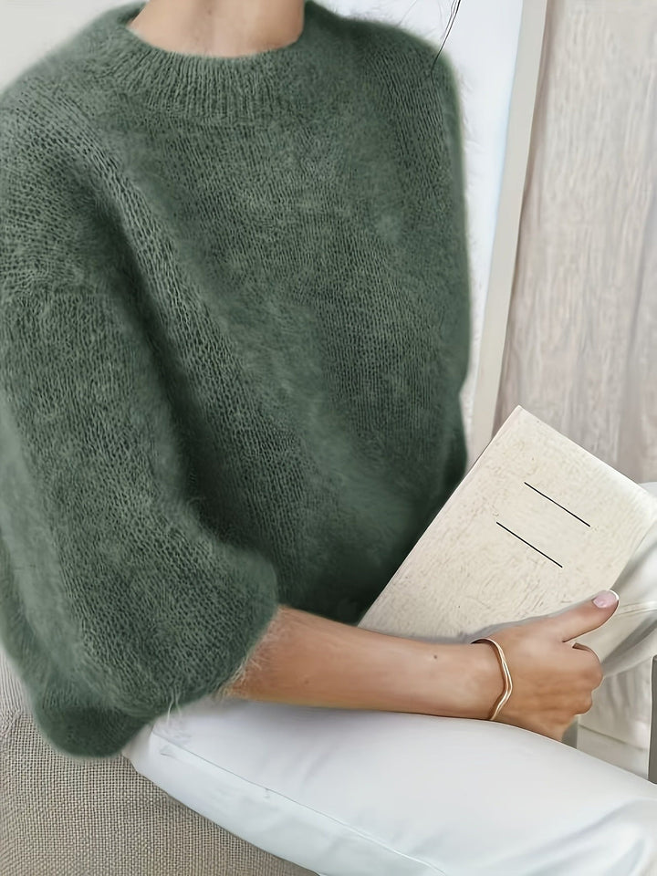 EMBER | MAGLIONE A COLLO ALTO IN MAGLIA