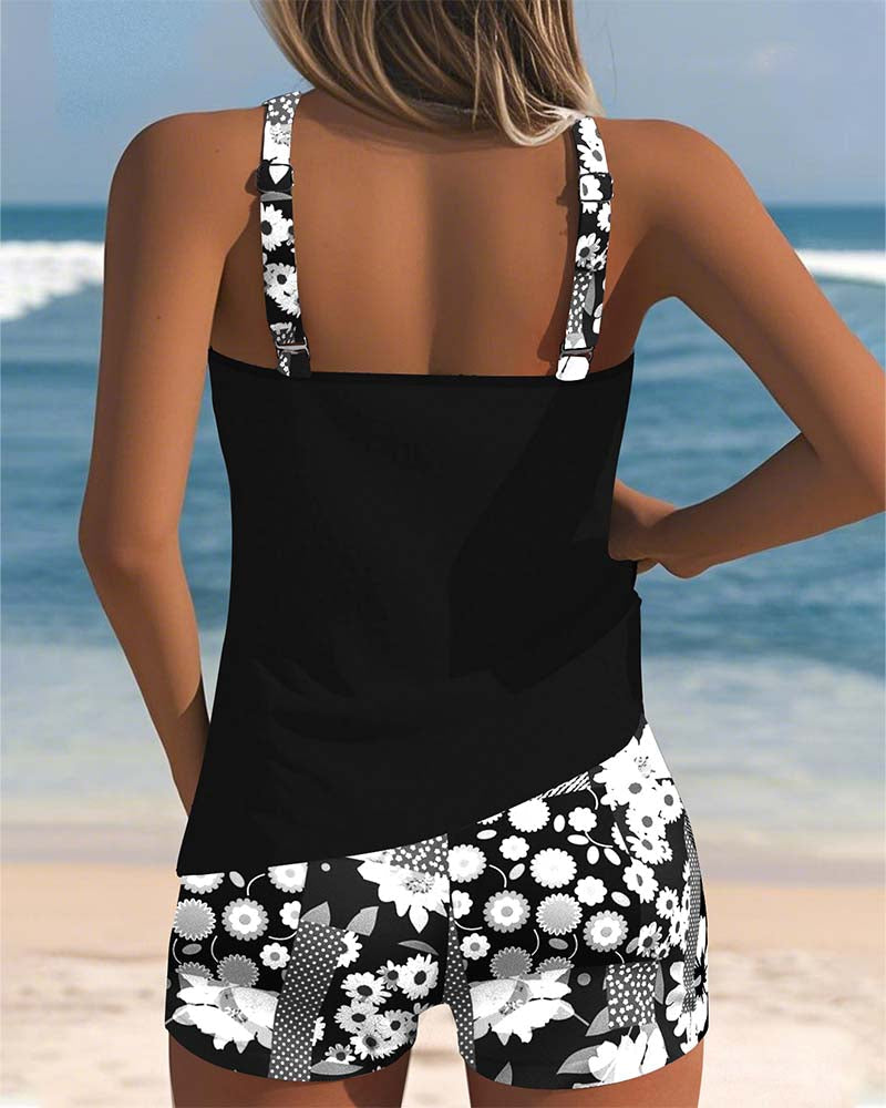 Sarah | Costume da Bagno Due Pezzi con Short