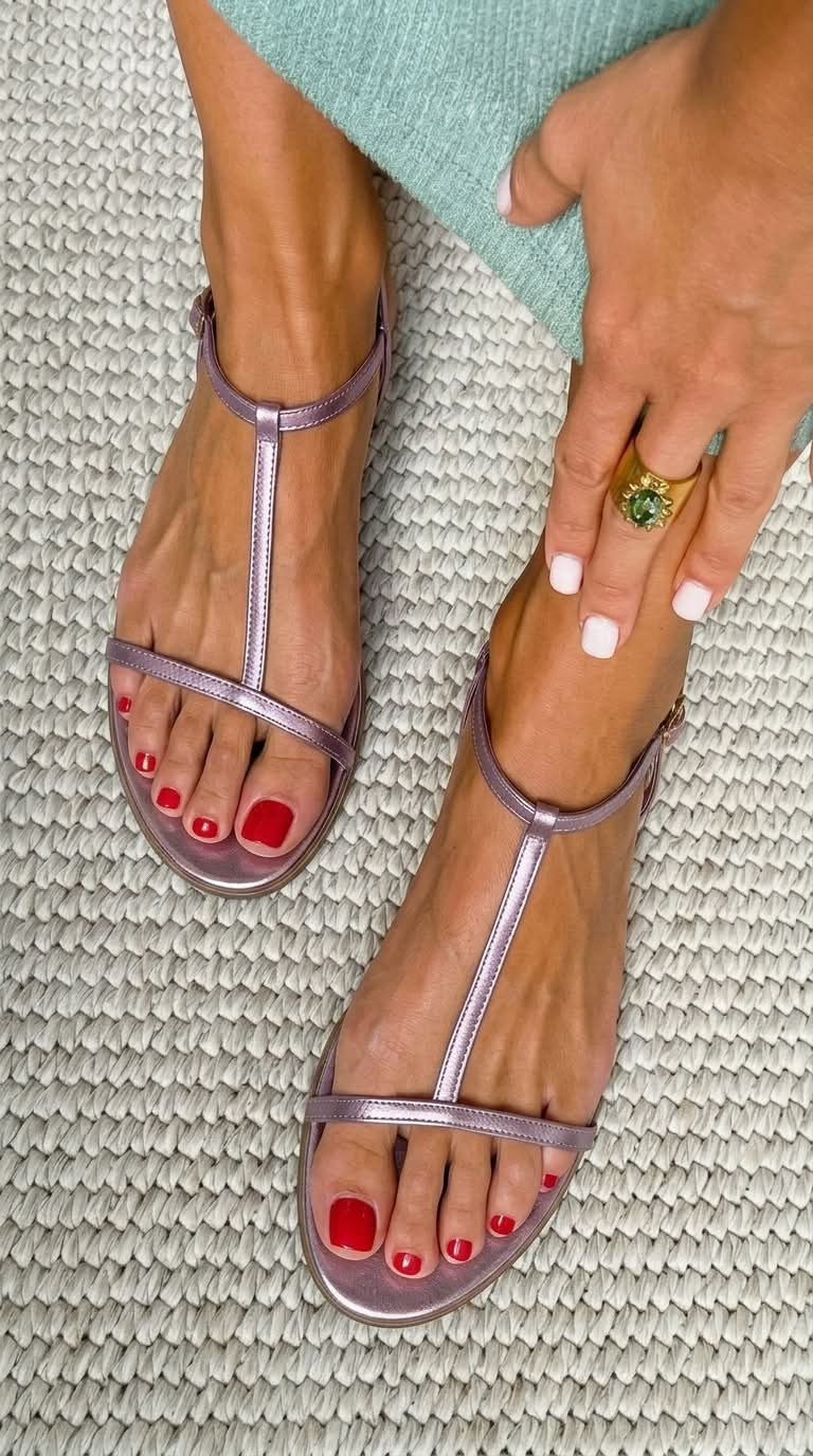 Rosalba | Sandali Dorati Estivi