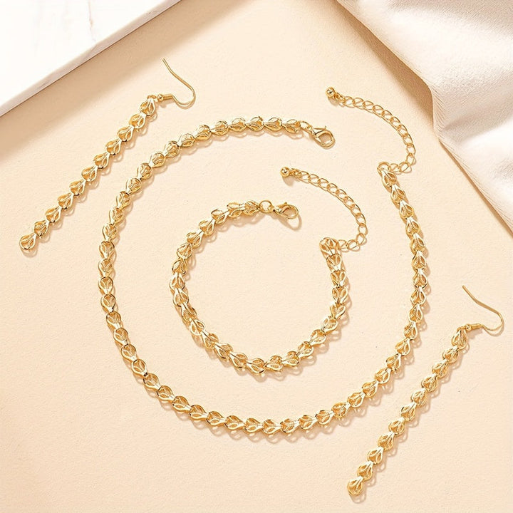 Set di Gioielli Elegante 3 Pezzi