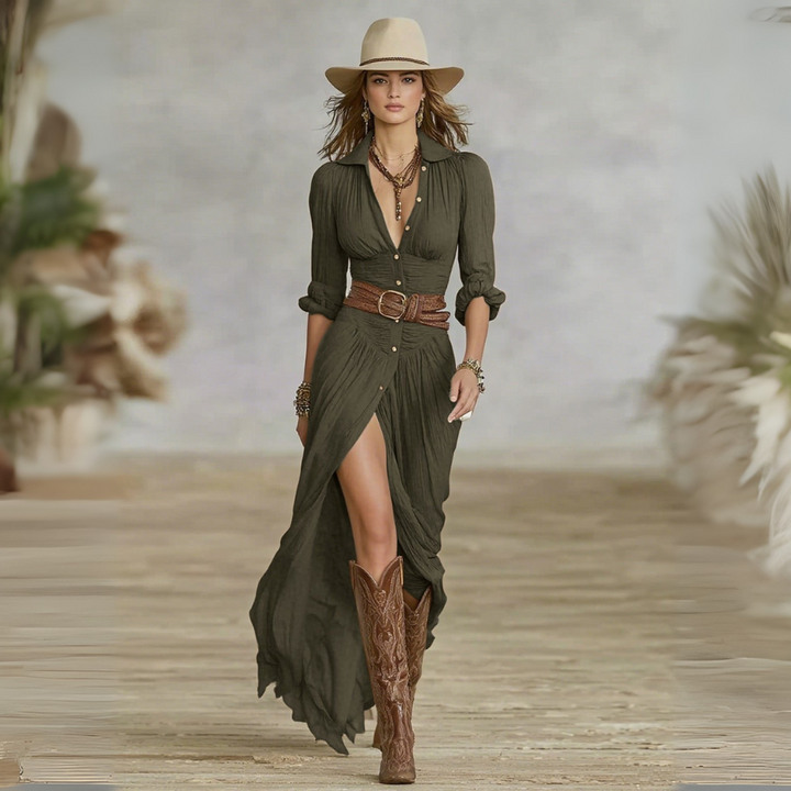 CERYN | ABITO MAXI ELEGANTE