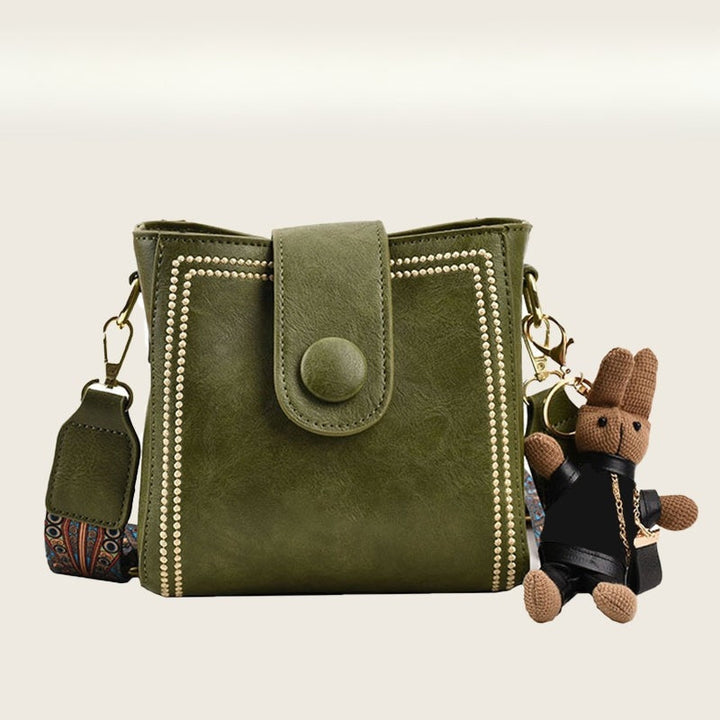 ETHEL | BORSA A SPALLA VINTAGE CON TRACOLLA REGOLABILE
