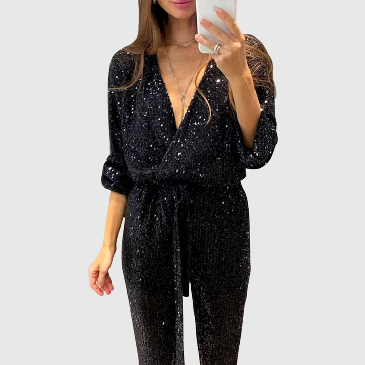 Aralyn | Tuta da festa con dettagli glitter