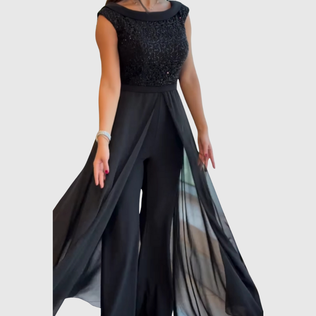 Liliane | Tuta Elegante Senza Maniche