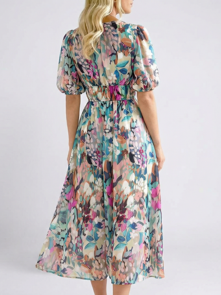 Eulalie | Abito Midi con Scollo a V