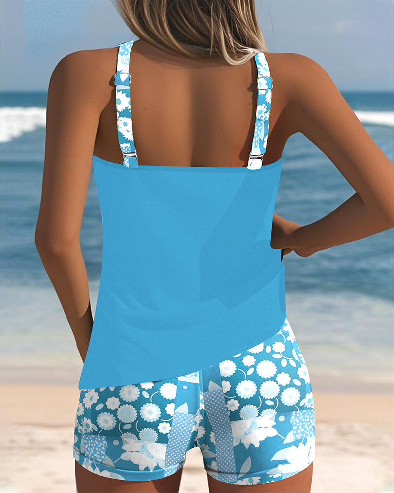 Sarah | Costume da Bagno Due Pezzi con Short