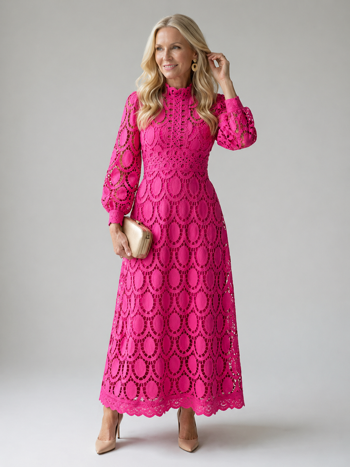 Ottilie | Abito Midi in Pizzo