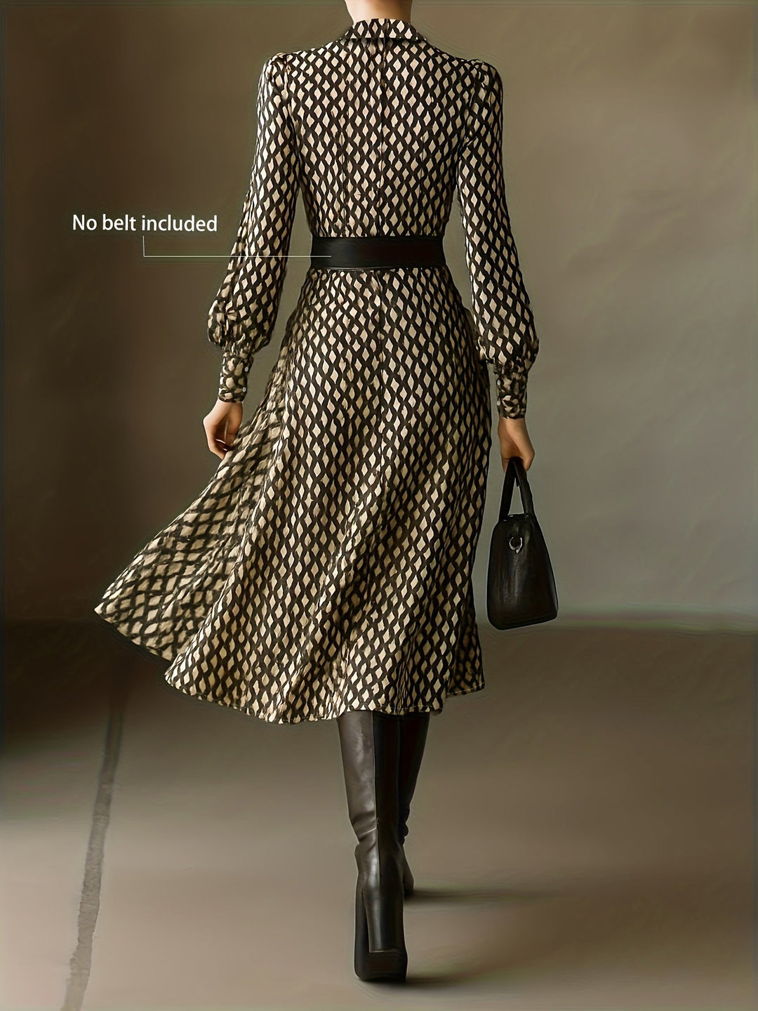 LIZZY | ABITO VINTAGE A ROMBI