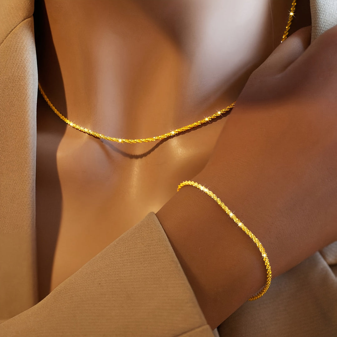 Set Collana e Bracciale Minimalista