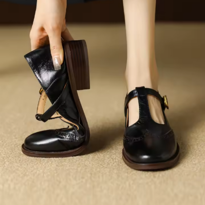 Ysolenne | Mary Jane Eleganti con Cinturino a T