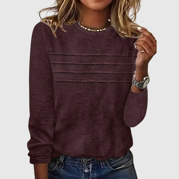 FENIRA | TOP CASUAL A MANICHE LUNGHE