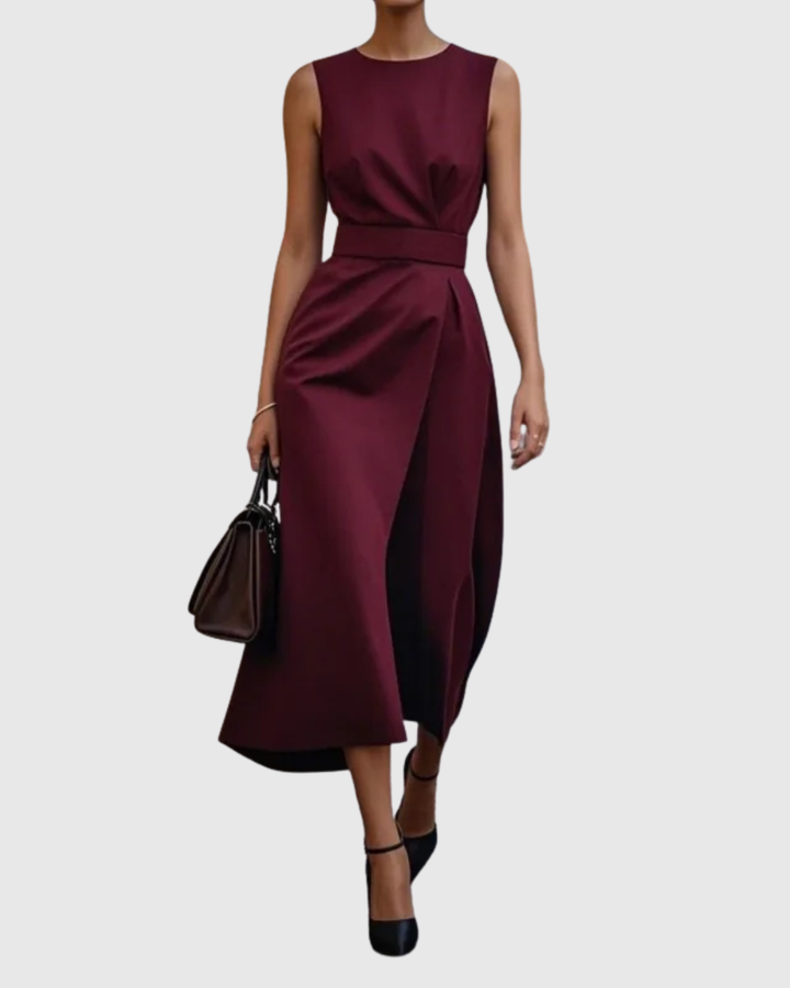 CLARIMOND | ABITO ELEGANTE CON COLLO ROTONDO