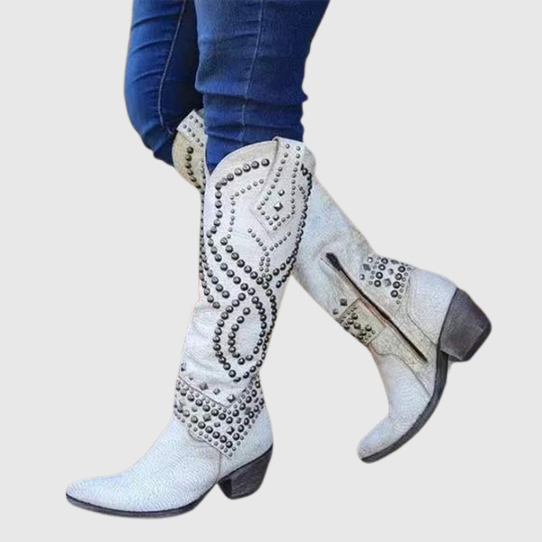 SELIORA | STIVALI ALTI WESTERN DA DONNA