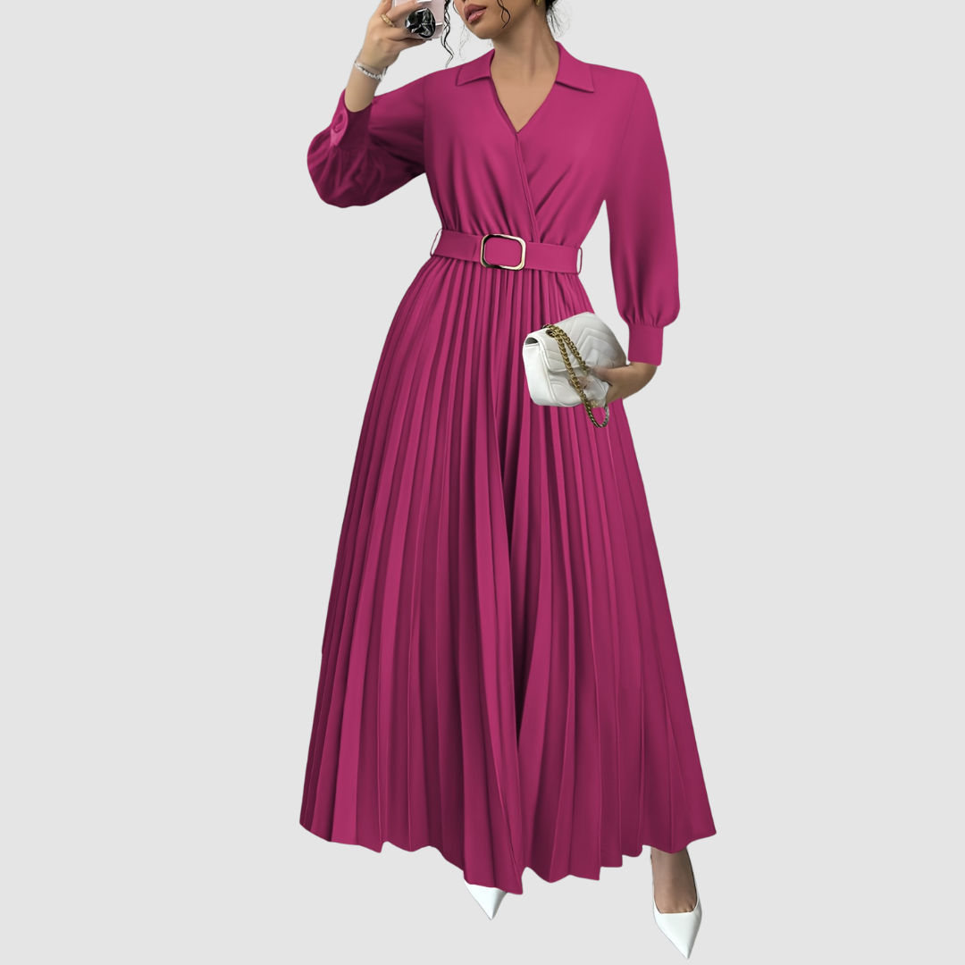 MARGOT LANE | ABITO ELEGANTE PLISSETTATO