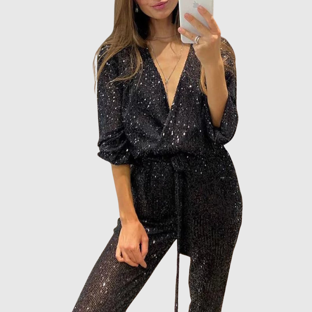 Aralyn | Tuta Elegante con Cintura