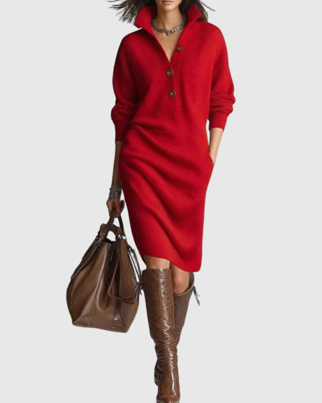 ARIANELL | ABITO MIDI IN LANA PER L'INVERNO