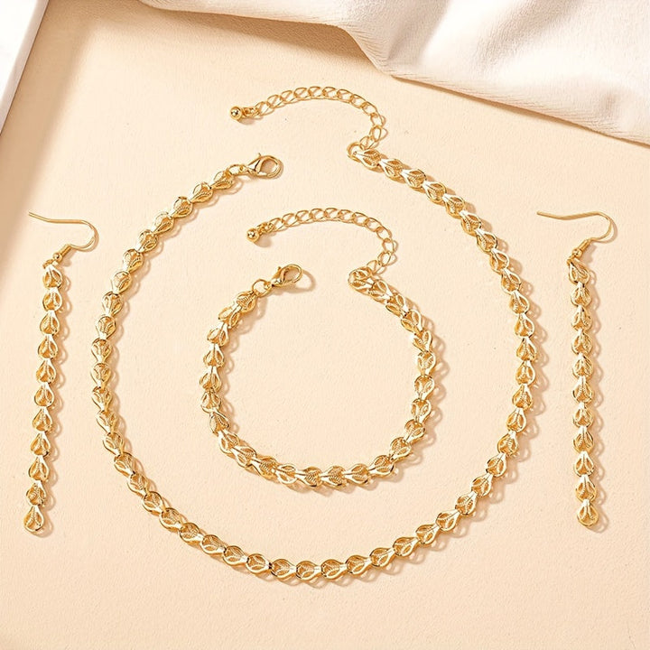 Set di Gioielli Elegante 3 Pezzi