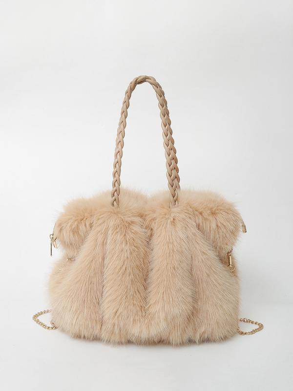 Charlotte - Borsa a spalla in velluto lussuoso e versatile