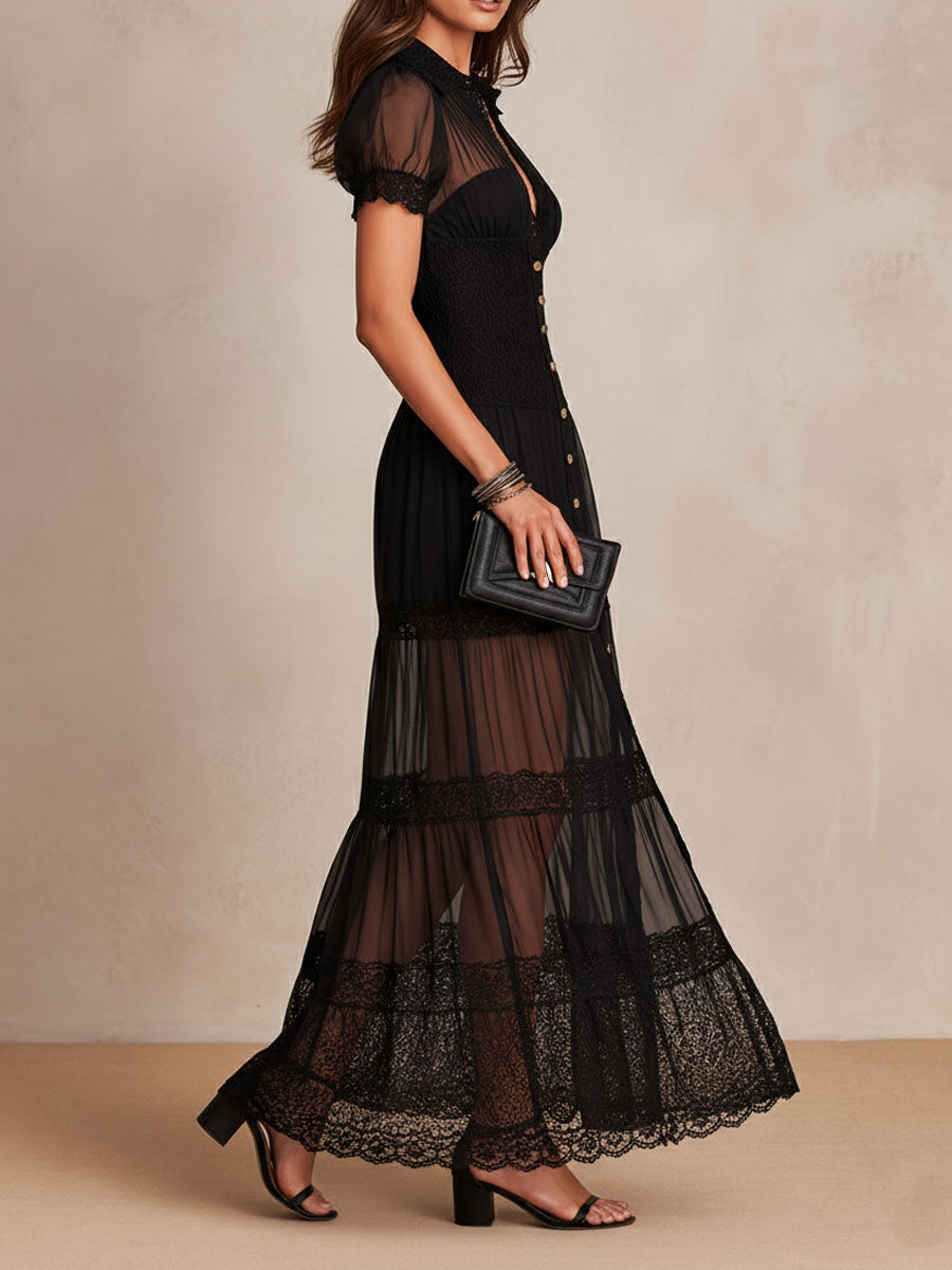 Gillian | Abito Lungo Elegante