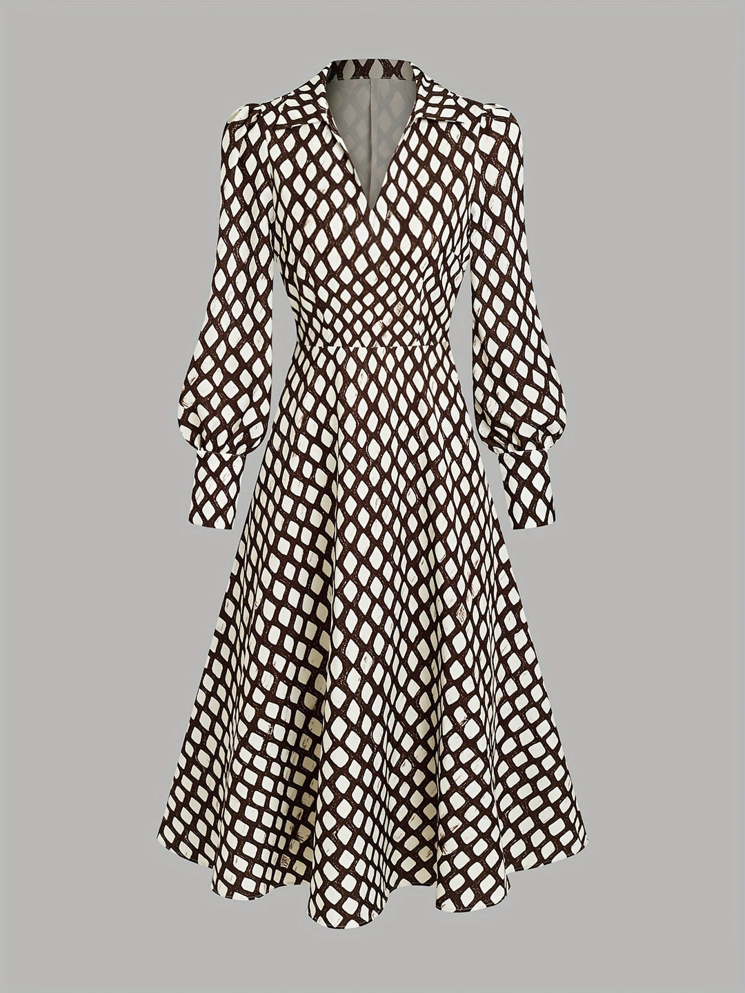LIZZY | ABITO VINTAGE A ROMBI