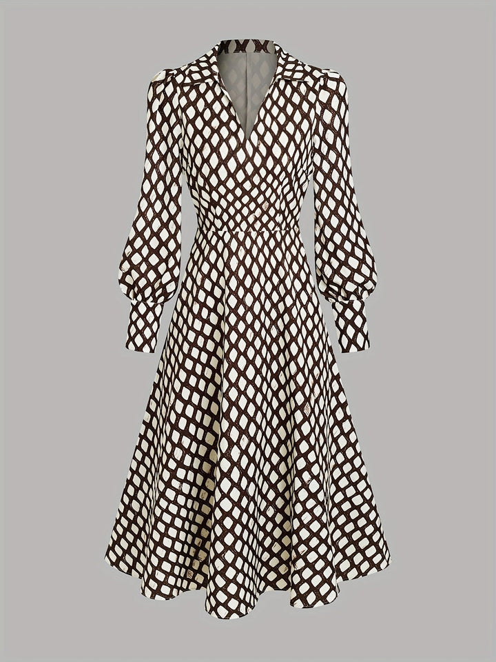 LIZZY | ABITO VINTAGE A ROMBI