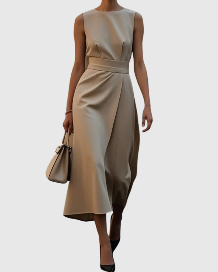 CLARIMOND | ABITO ELEGANTE CON COLLO ROTONDO