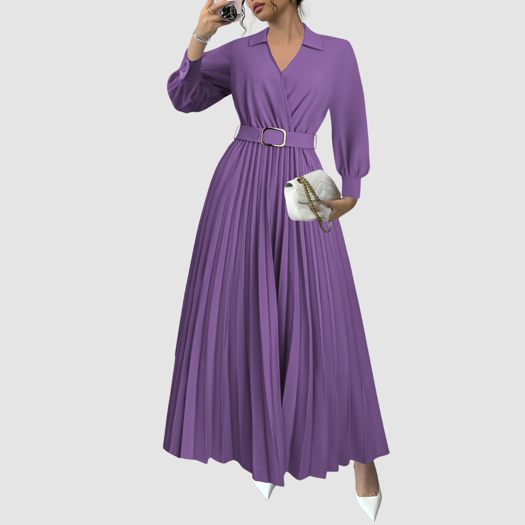 MARGOT LANE | ABITO ELEGANTE PLISSETTATO