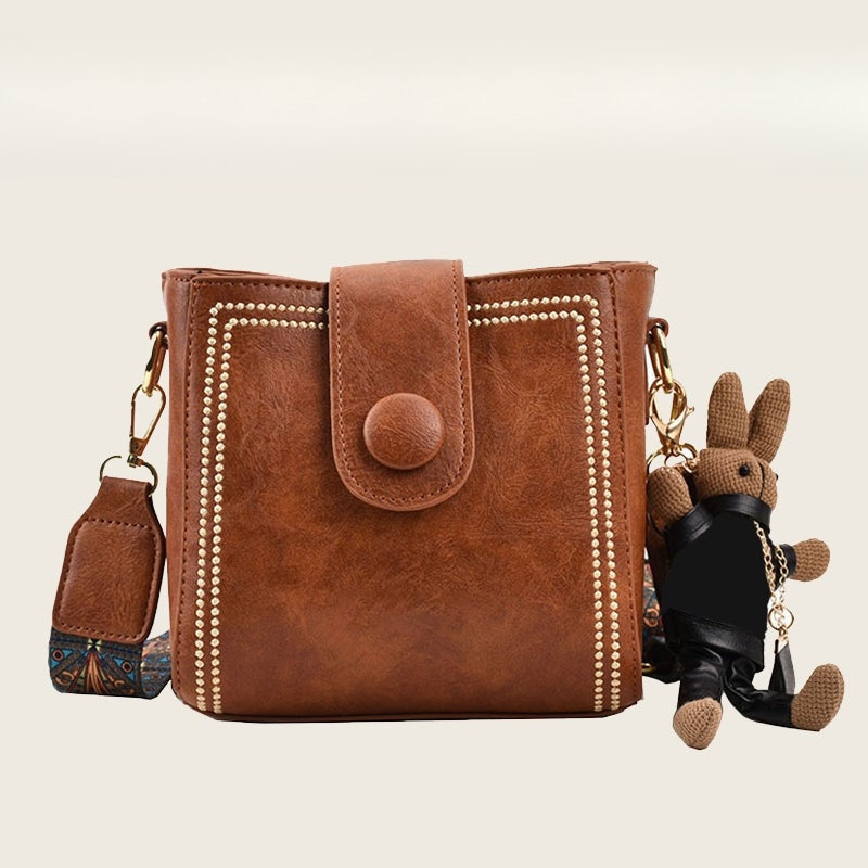 ETHEL | BORSA A SPALLA VINTAGE CON TRACOLLA REGOLABILE