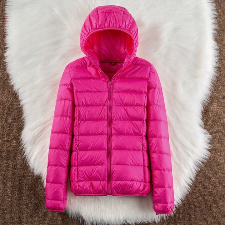 Metta | Giacca imbottita leggera - Rosa fluo