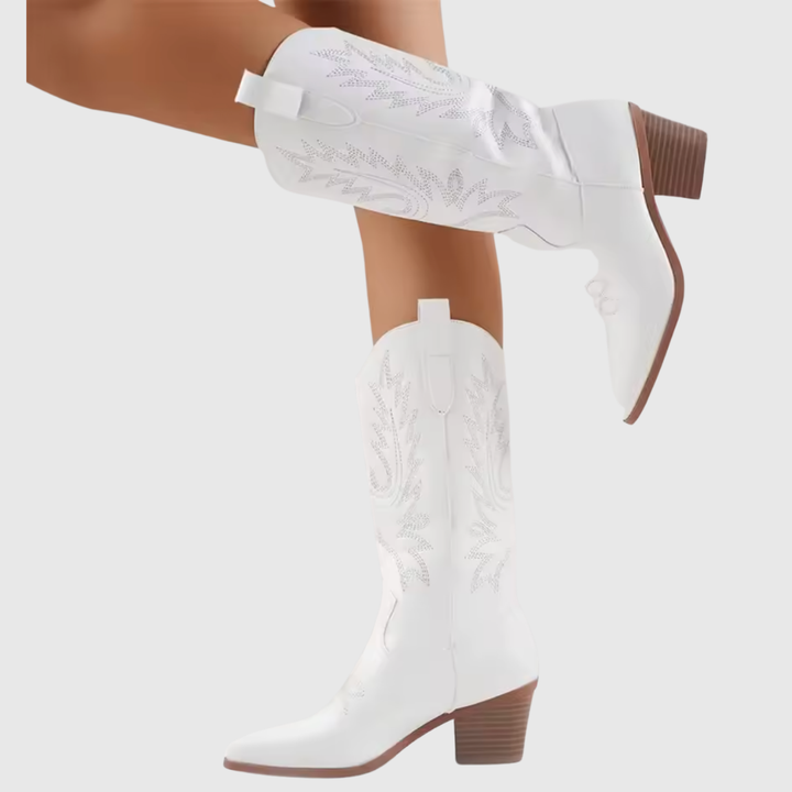 MARCELLIS | STIVALI WESTERN IN PELLE