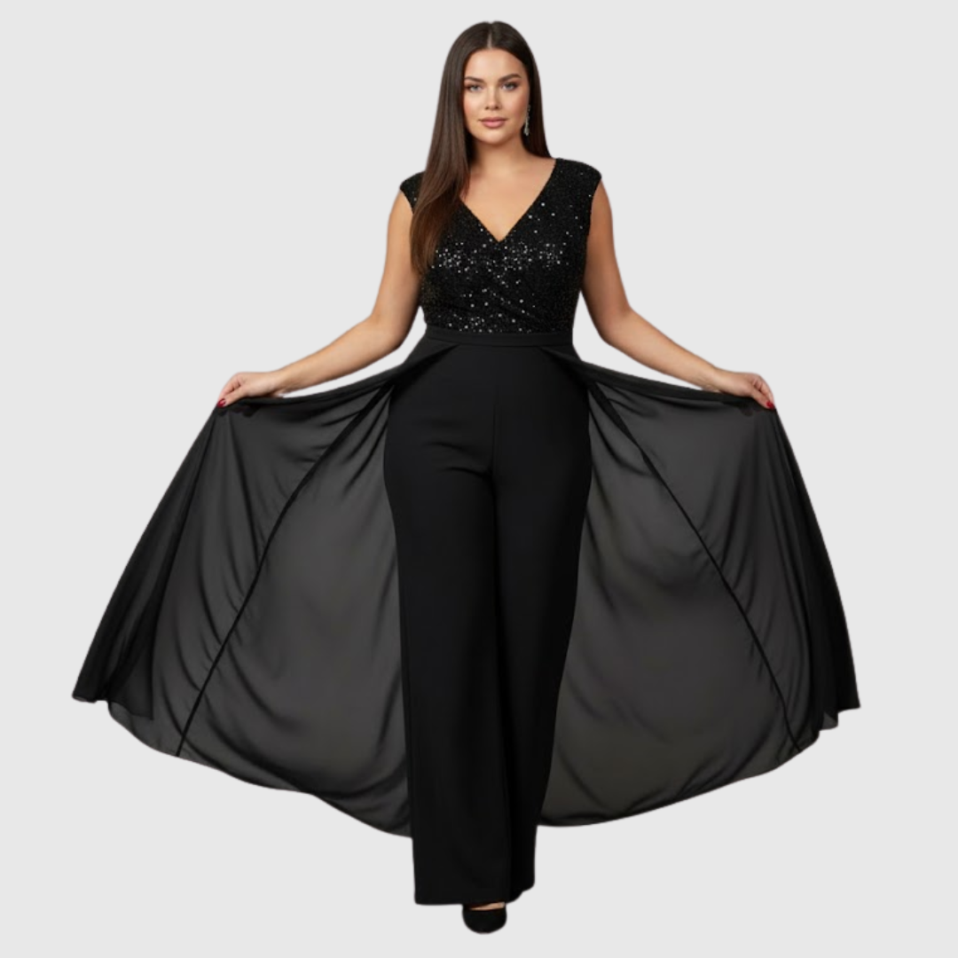 ZORAIDA QUINN | TUTA ELEGANTE SENZA MANICHE
