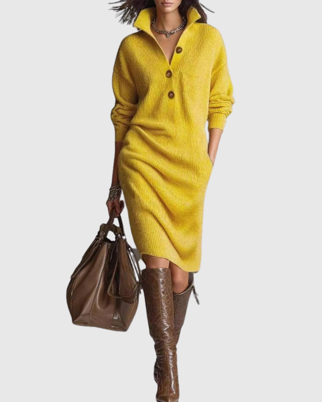 ARIANELL | ABITO MIDI IN LANA PER L'INVERNO