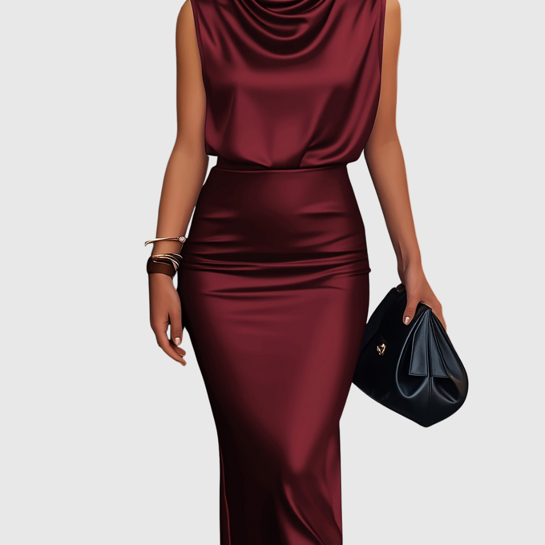 Edem | Set top e gonna in satin