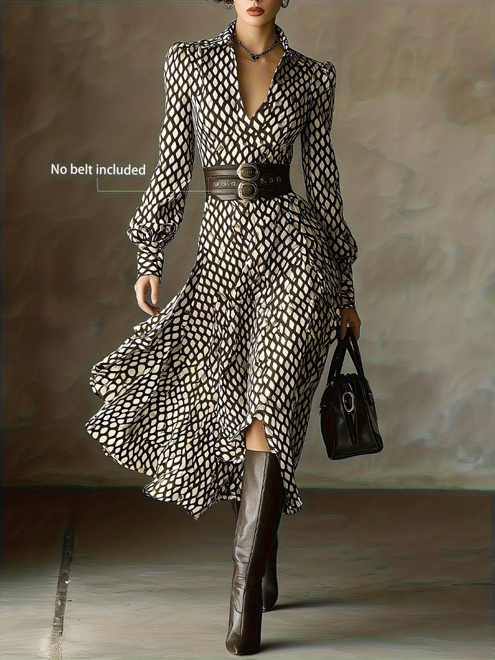 LIZZY | ABITO VINTAGE A ROMBI